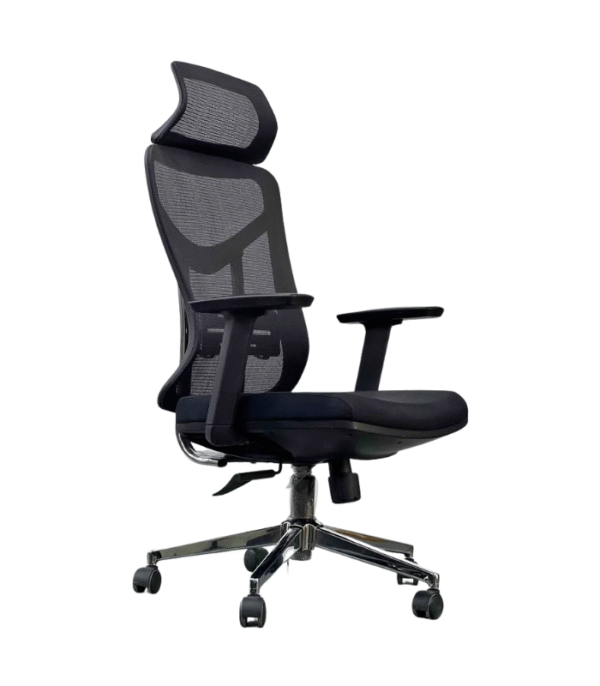 Fauteuil de Bureau Ergonomique MeshFusion – Confort Intégral & Design Respirant