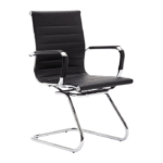 Fauteuil de Bureau Cantilever ChromeLine – Design Élégant & Confort Structuré