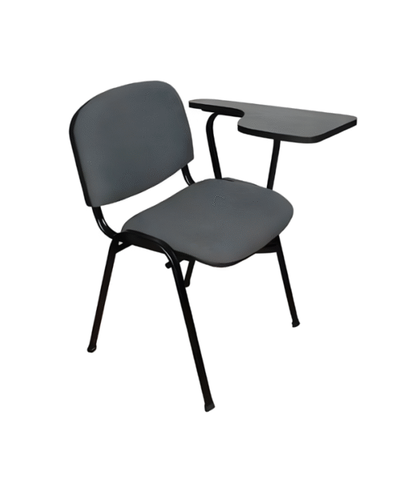 Chaise Scolaire Écritoire Confort – Assise Rembourrée & Tablette Latérale Fixe