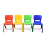 Chaise Enfant ColorPlay – Plastique Résistant & Design Ludique