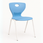 Chaise Design Blue PopCut – Fraîcheur Visuelle & Confort Minimaliste