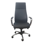 Fauteuil de Bureau Ergonomique SteelLine – Élégance Métallique & Confort Structuré