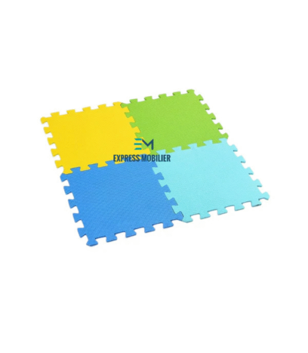 Dalles Mousse Puzzle ColorSoft – Sol Ludique & Sécurisé pour Aires de Jeux