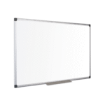 Tableau Blanc Mural CleanBoard – Surface Effaçable & Cadre Métallique avec Porte-Marqueurs