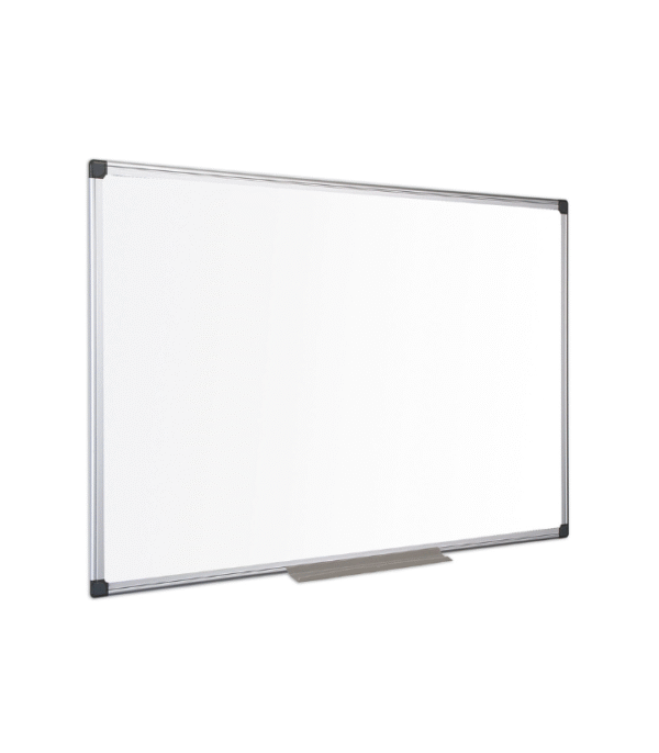 Tableau Blanc Mural CleanBoard – Surface Effaçable & Cadre Métallique avec Porte-Marqueurs
