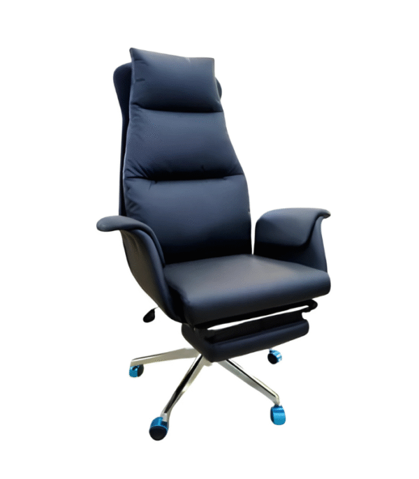 Fauteuil de Bureau Ergonomique Premium avec Repose-Pieds – Confort & Design Moderne