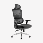 Fauteuil de bureau ergonomique à dossier mesh – confort et mobilité
