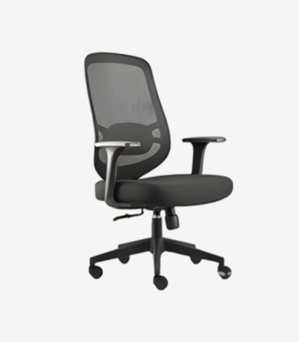 Fauteuil de bureau ergonomique à dossier mesh – confort réglable et design épuré