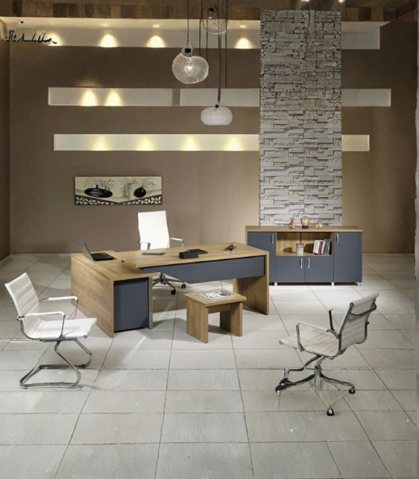 Ensemble Bureau Direction – Lignes Modernes & Ambiance Architecturale