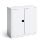 Armoire Métallique Basse à Portes Battantes – Rangement Sécurisé et Élégant