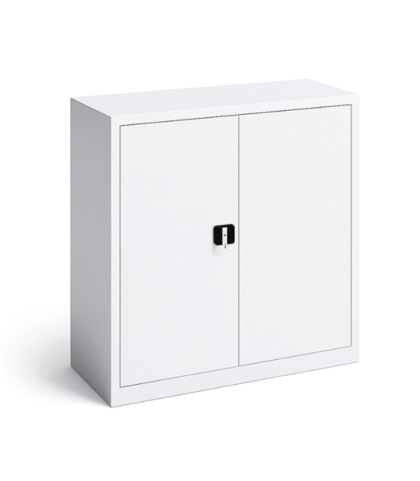 Armoire Métallique Basse à Portes Battantes – Rangement Sécurisé et Élégant