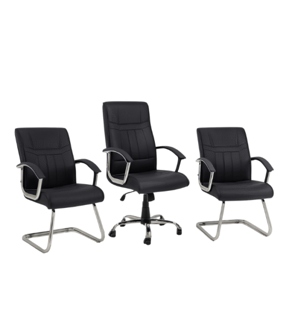 Pack Bureau 3 Places – Élégance Fonctionnelle pour Espaces Professionnels