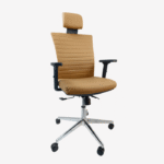 Fauteuil de direction ergonomique beige