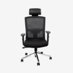 Fauteuil de bureau ergonomique avec appui-tête réglable – confort professionnel