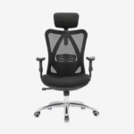 Fauteuil de bureau ergonomique avec soutien dorsal triangulaire – design et confort