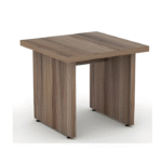 Table basse bois naturel – Design épuré avec pieds pleins et structure basse