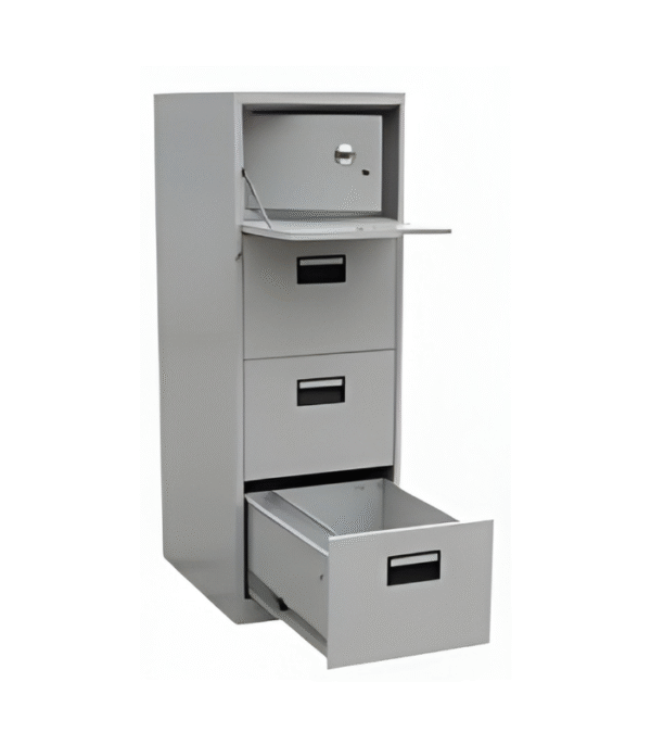 Armoire de classement avec coffre sécurisé – Organisation et protection des documents sensibles