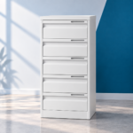 Armoire Métallique à Clapets – 5 Cases pour un Rangement Structuré et Sécurisé