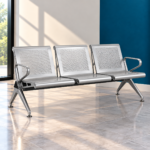 Banquette Métallique 3 Places – Résistance & Design Public
