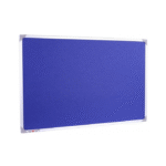 Tableau d’Affichage Mural Planorga – Surface Bleue & Cadre Blanc Renforcé