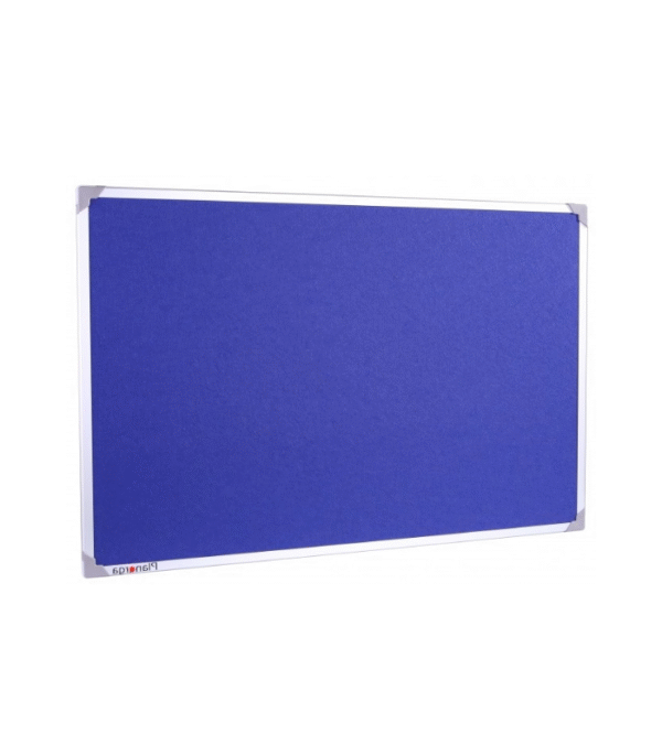Tableau d’Affichage Mural Planorga – Surface Bleue & Cadre Blanc Renforcé