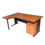 Bureau d’angle ergonomique avec rangements
