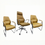 Ensemble de chaises de bureau – modèle directionnel et visiteurs, design contemporain