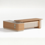 Bureau de direction L contemporain – Élégance et fonctionnalité