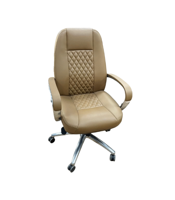 Chaise de bureau élégante à roulettes – Confort et style au quotidien