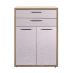 Buffet moderne 2 portes + 2 tiroirs – Élégance minimaliste