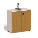 Meuble bas avec serrure – Compact et sécurisé