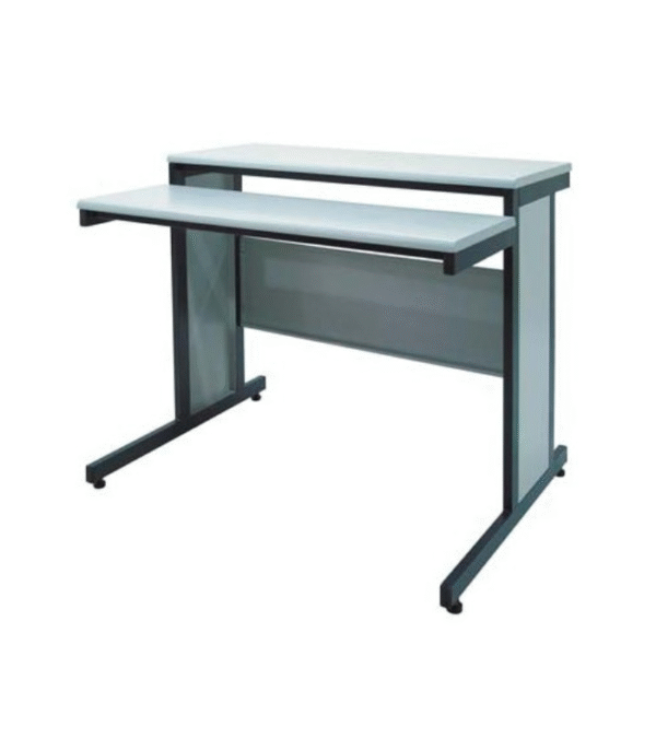 Table ordinateur semi métallique