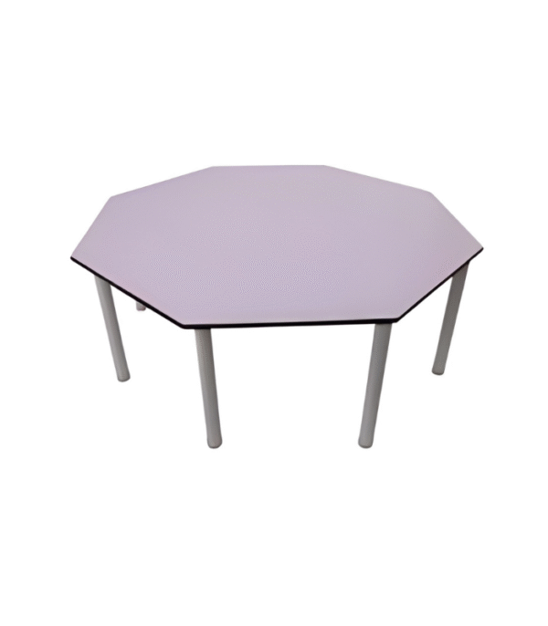 Table octogonale pour maternelle et primaire