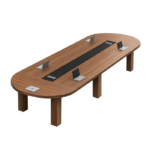 Table de réunion connectée – design épuré
