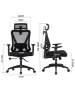Fauteuil de Bureau MILANO – Élégance et Confort au Quotidien – Image 2